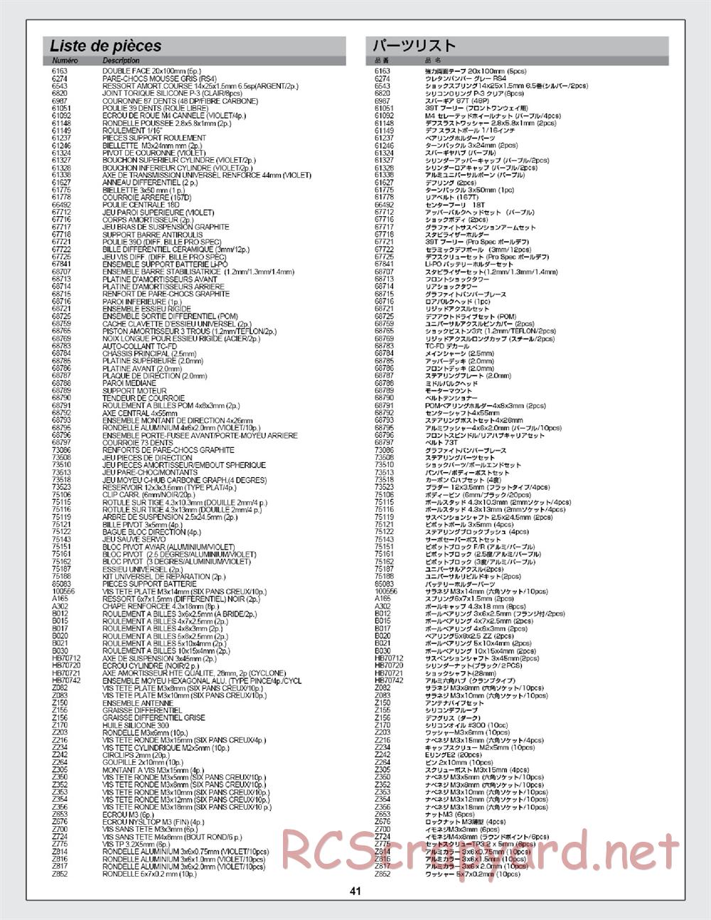 Hot Bodies - TC-FD - Manual - Page 41