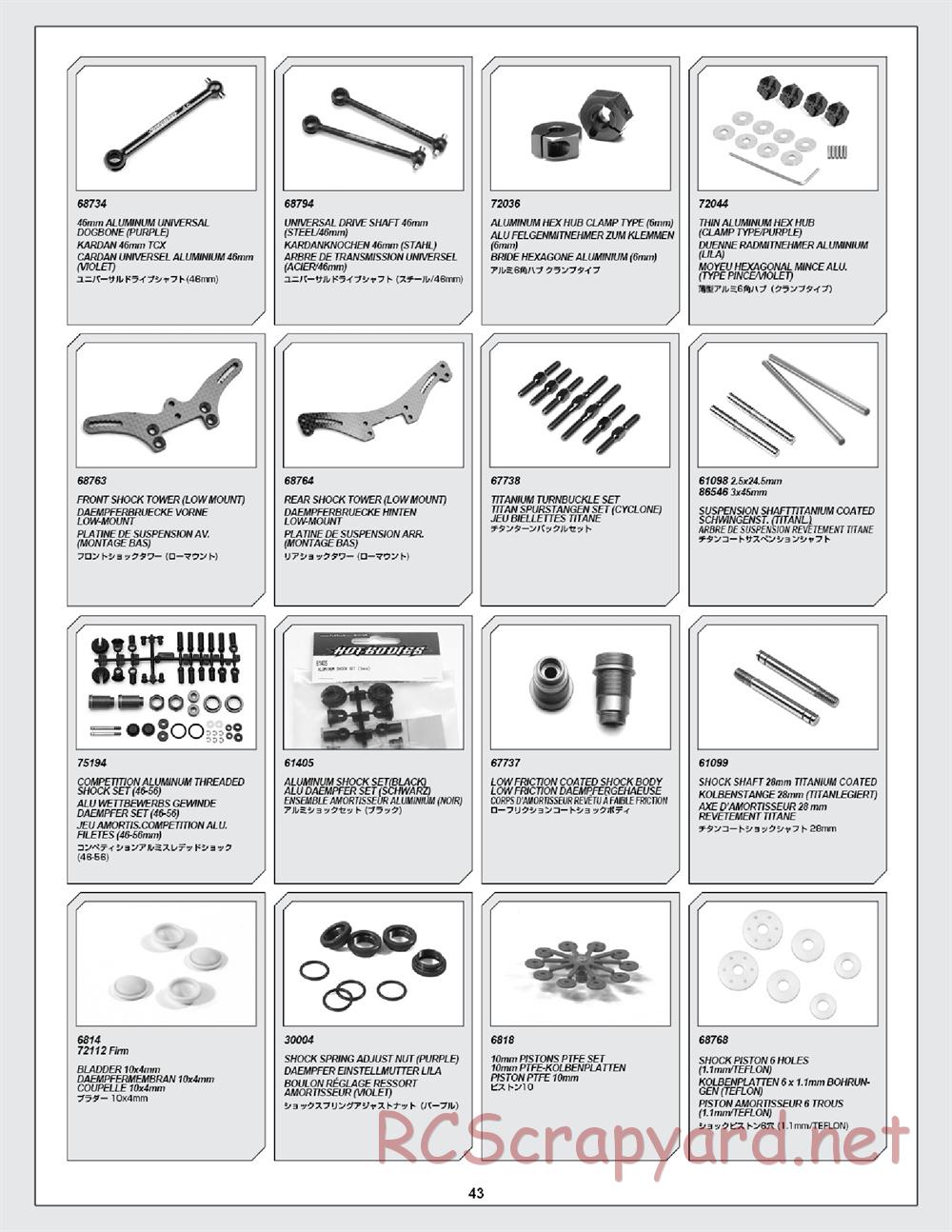 Hot Bodies - TC-FD - Manual - Page 43