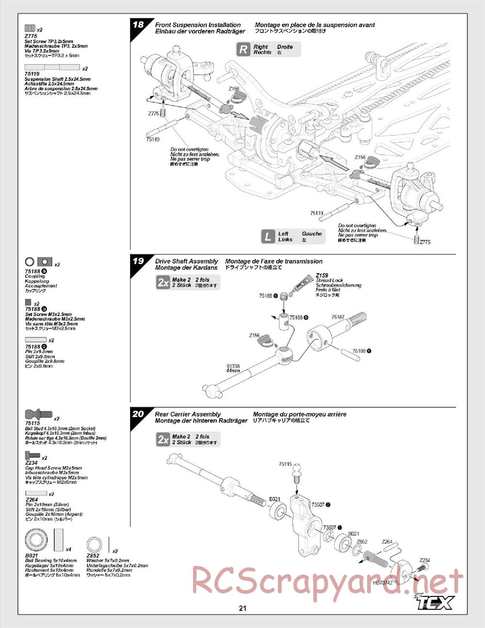 Hot Bodies - TCX - Manual - Page 21