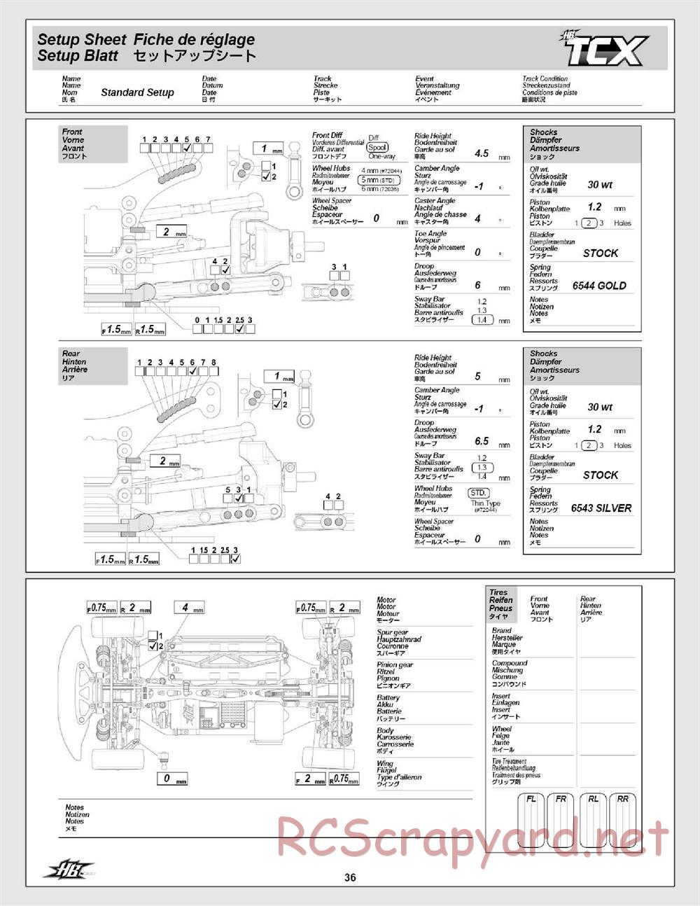 Hot Bodies - TCX - Manual - Page 36