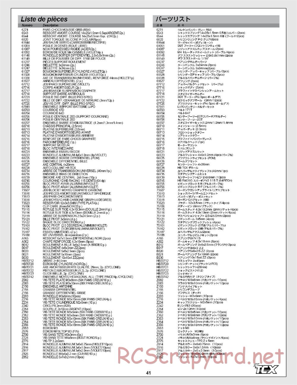 Hot Bodies - TCX - Manual - Page 41