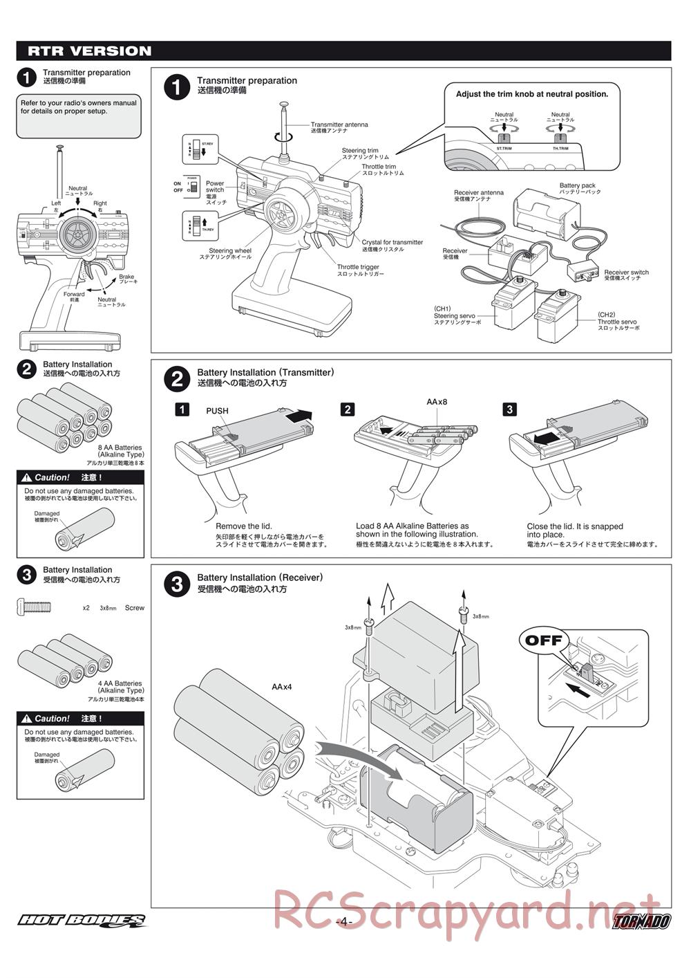 Hot Bodies - Tornado - Manual - Page 4