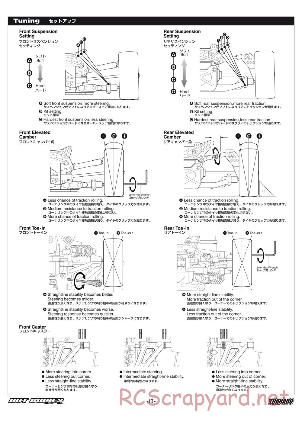 Hot Bodies - Tornado - Manual - Page 13