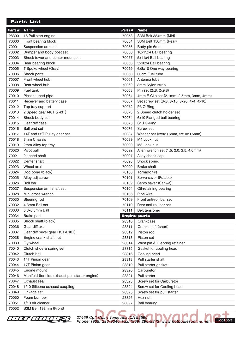 Hot Bodies - Tornado - Manual - Page 24