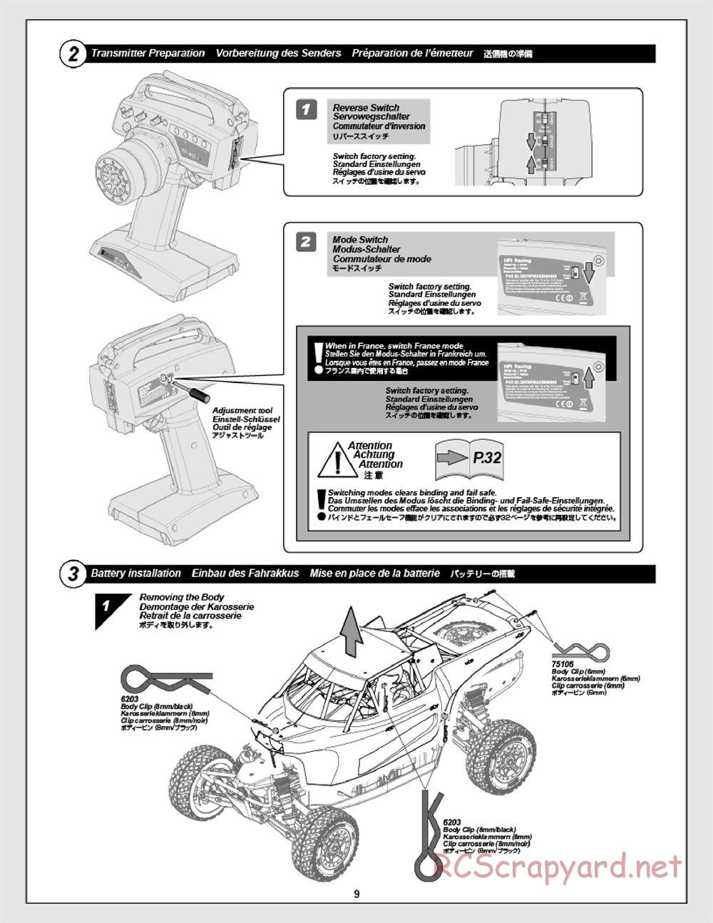 HPI - Apache C1 Flux - Manual - Page 9