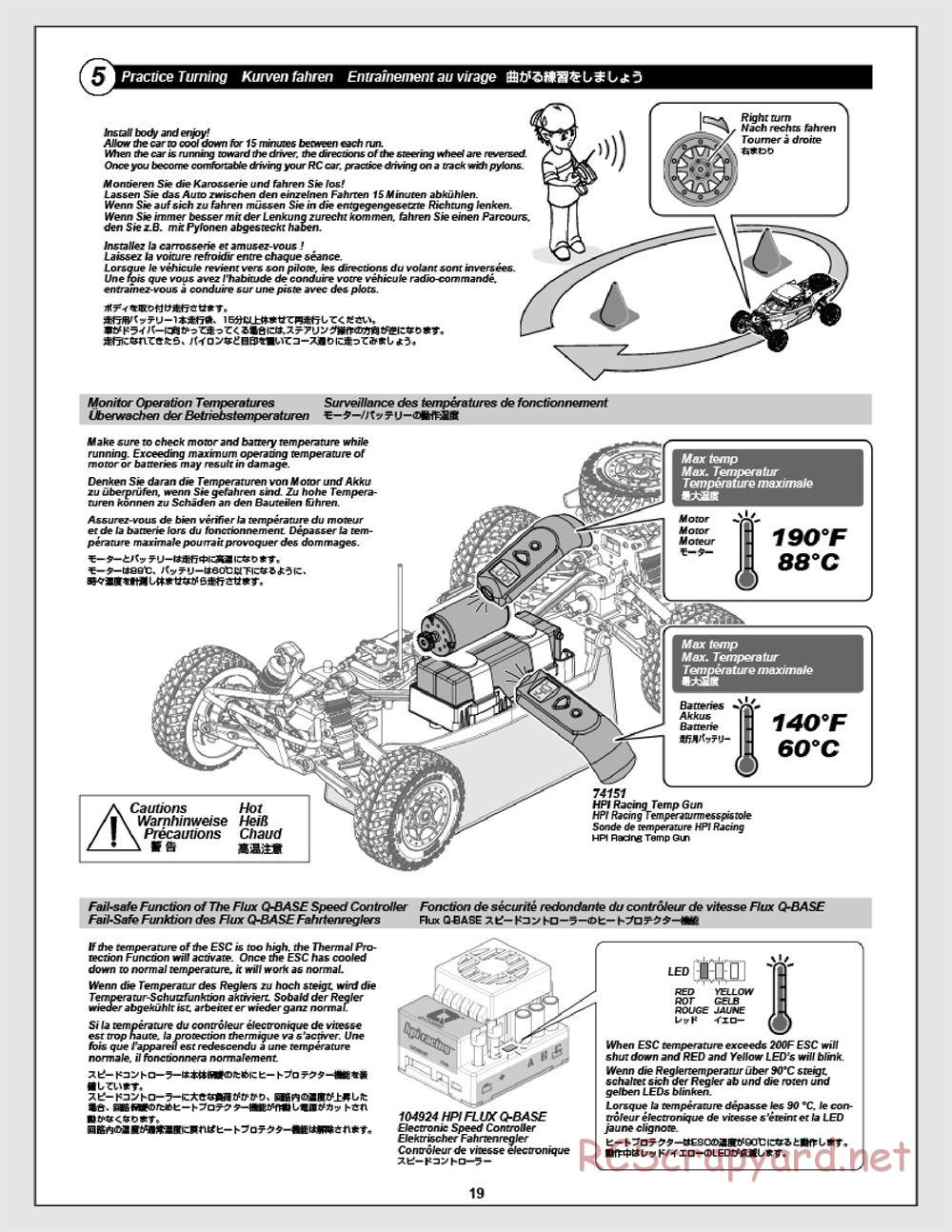 HPI - Apache C1 Flux - Manual - Page 19