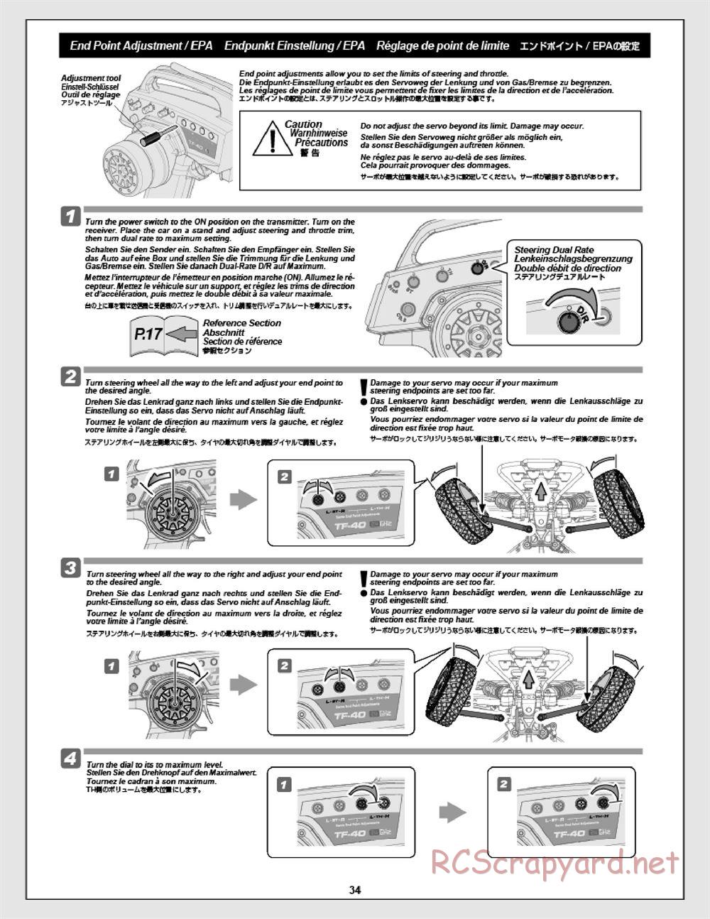 HPI - Apache C1 Flux - Manual - Page 34