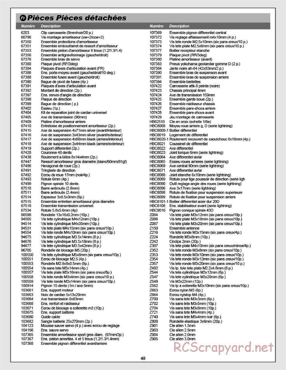 HPI - Apache SC Flux - Manual - Page 40