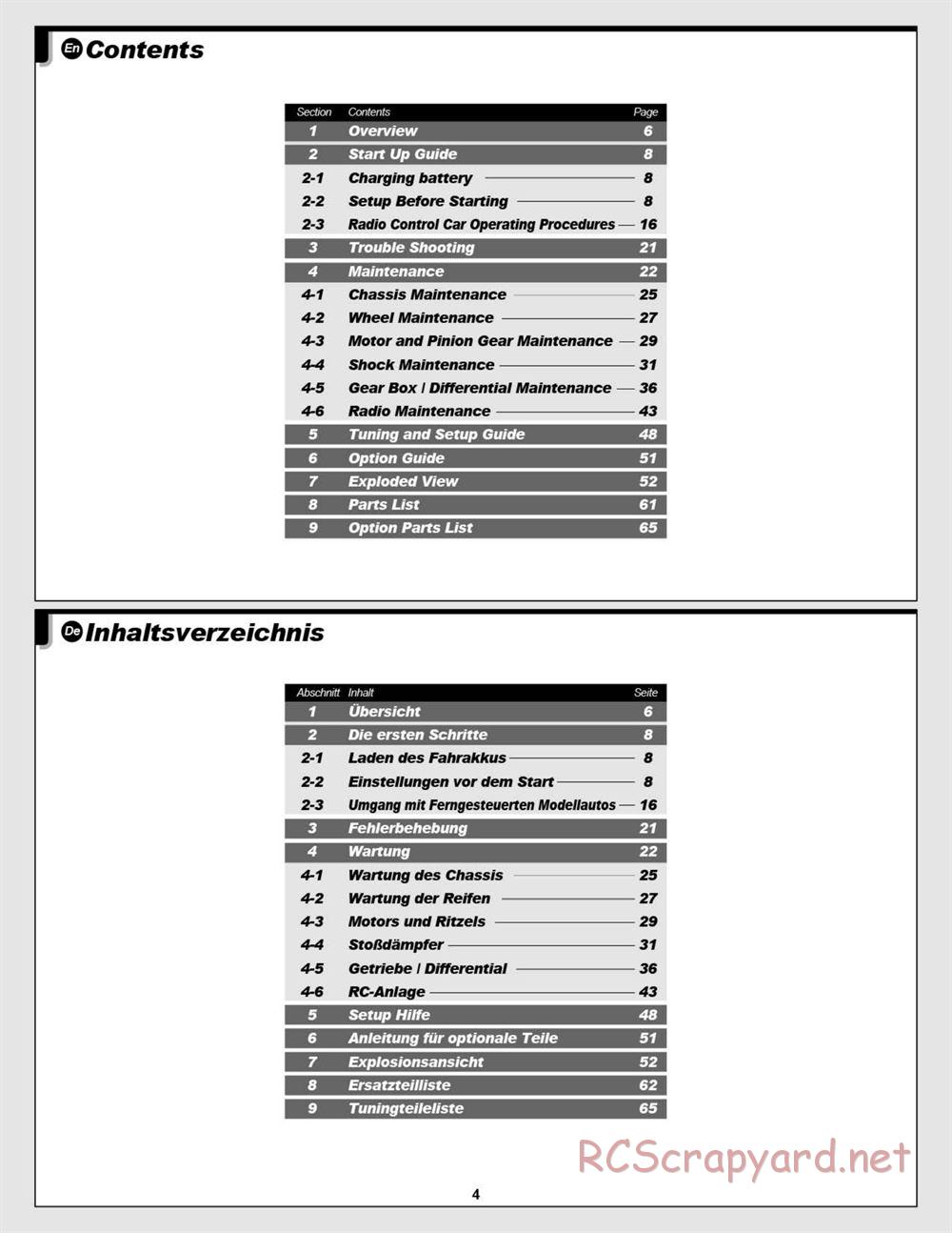 HPI - Baja 5B Flux Buggy - Manual - Page 4