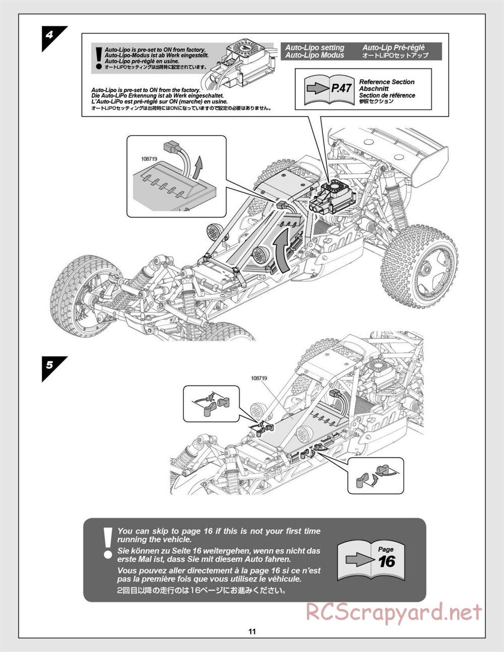 HPI - Baja 5B Flux Buggy - Manual - Page 11
