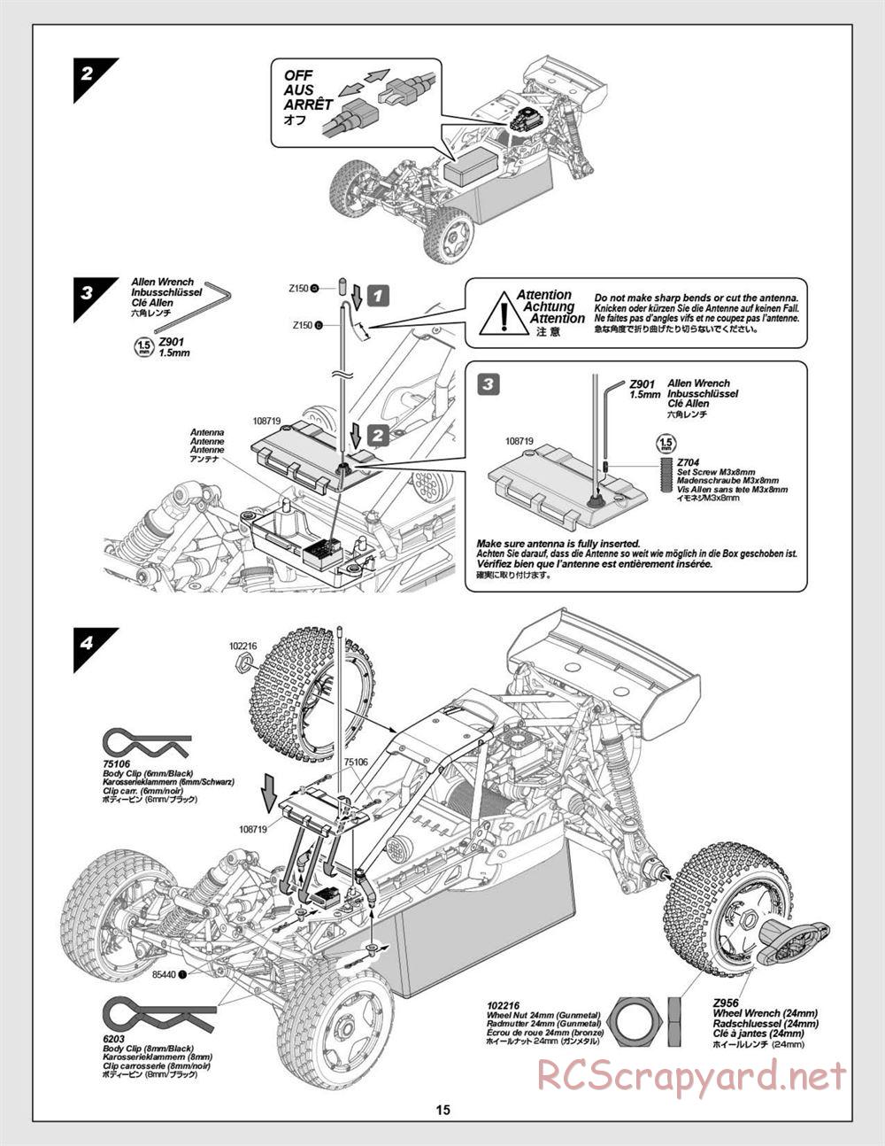 HPI - Baja 5B Flux Buggy - Manual - Page 15