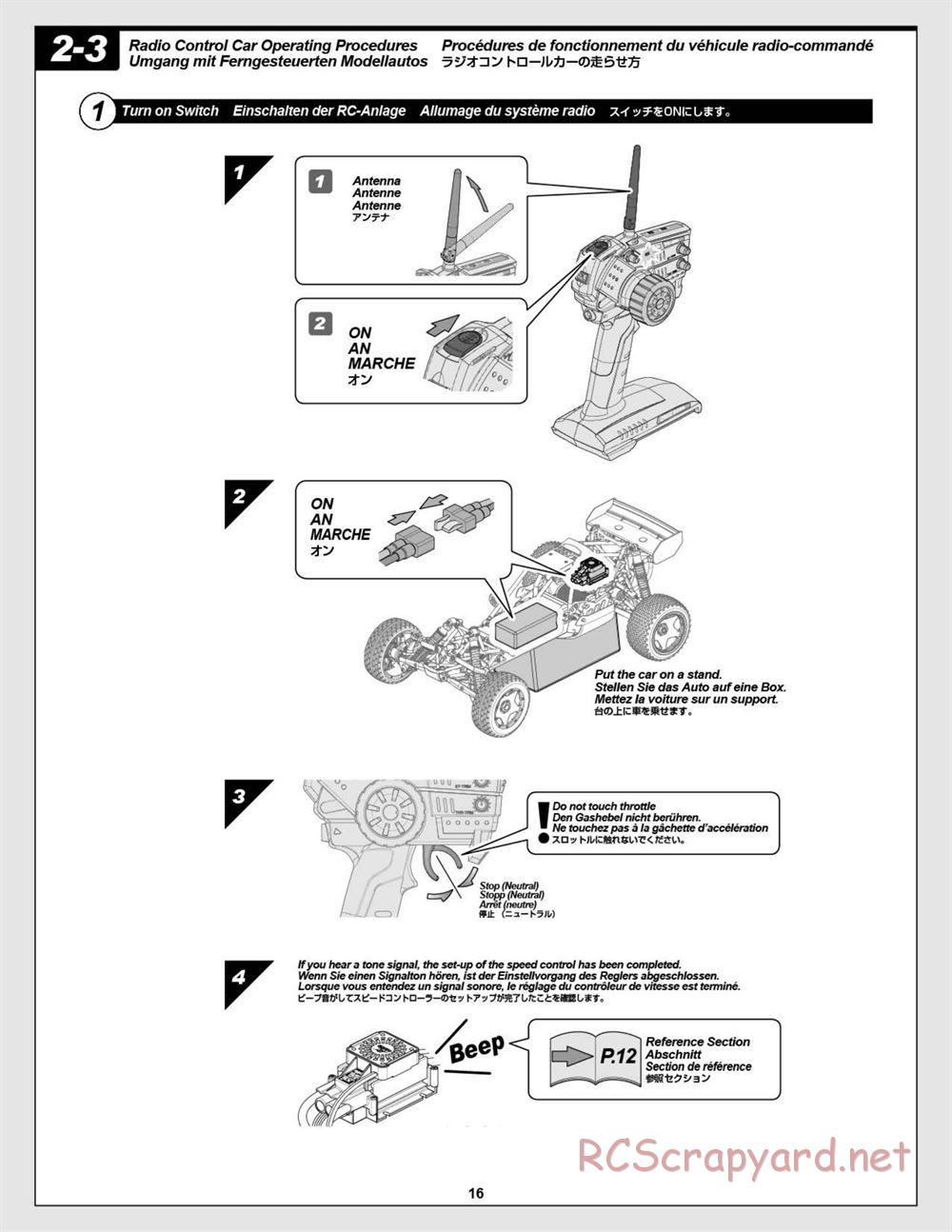 HPI - Baja 5B Flux Buggy - Manual - Page 16