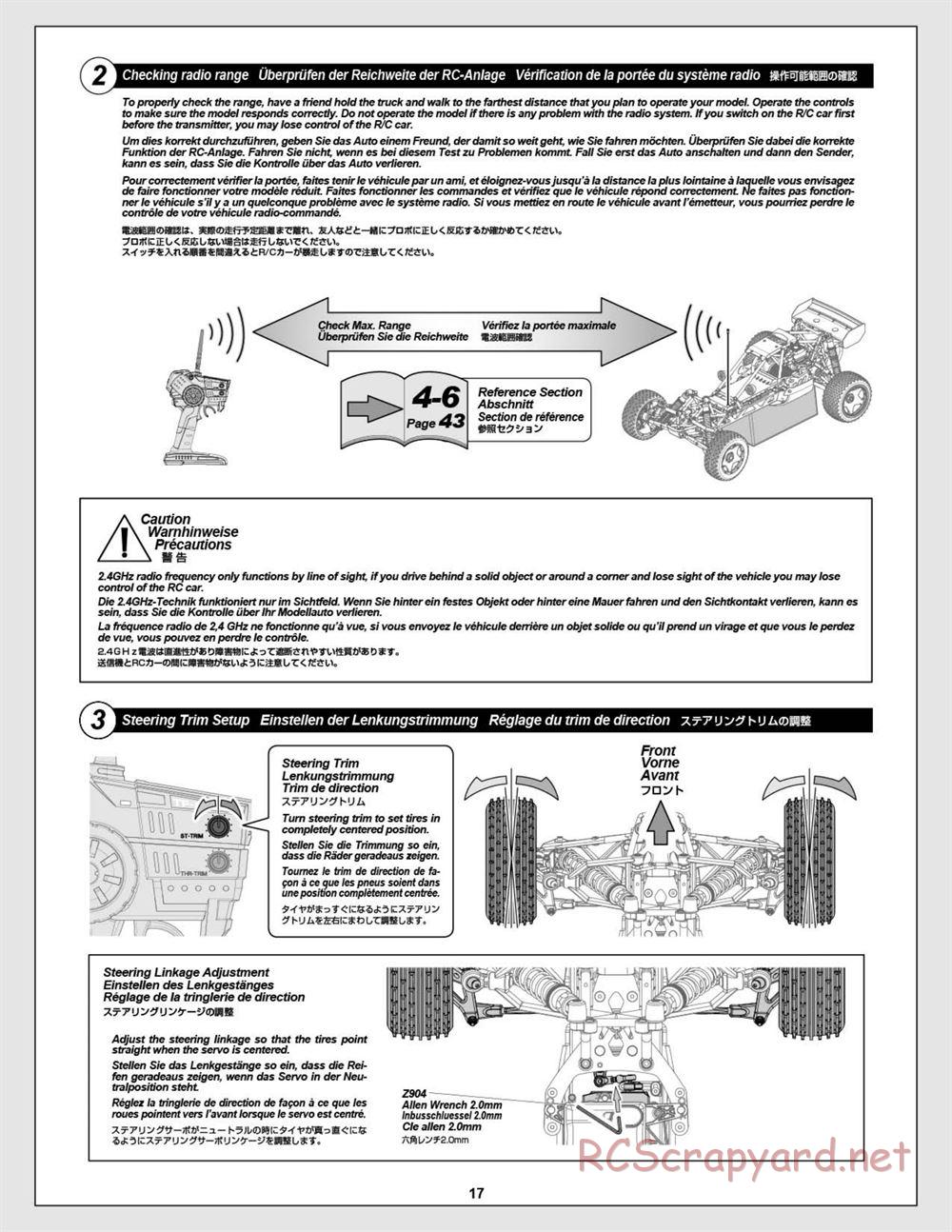 HPI - Baja 5B Flux Buggy - Manual - Page 17