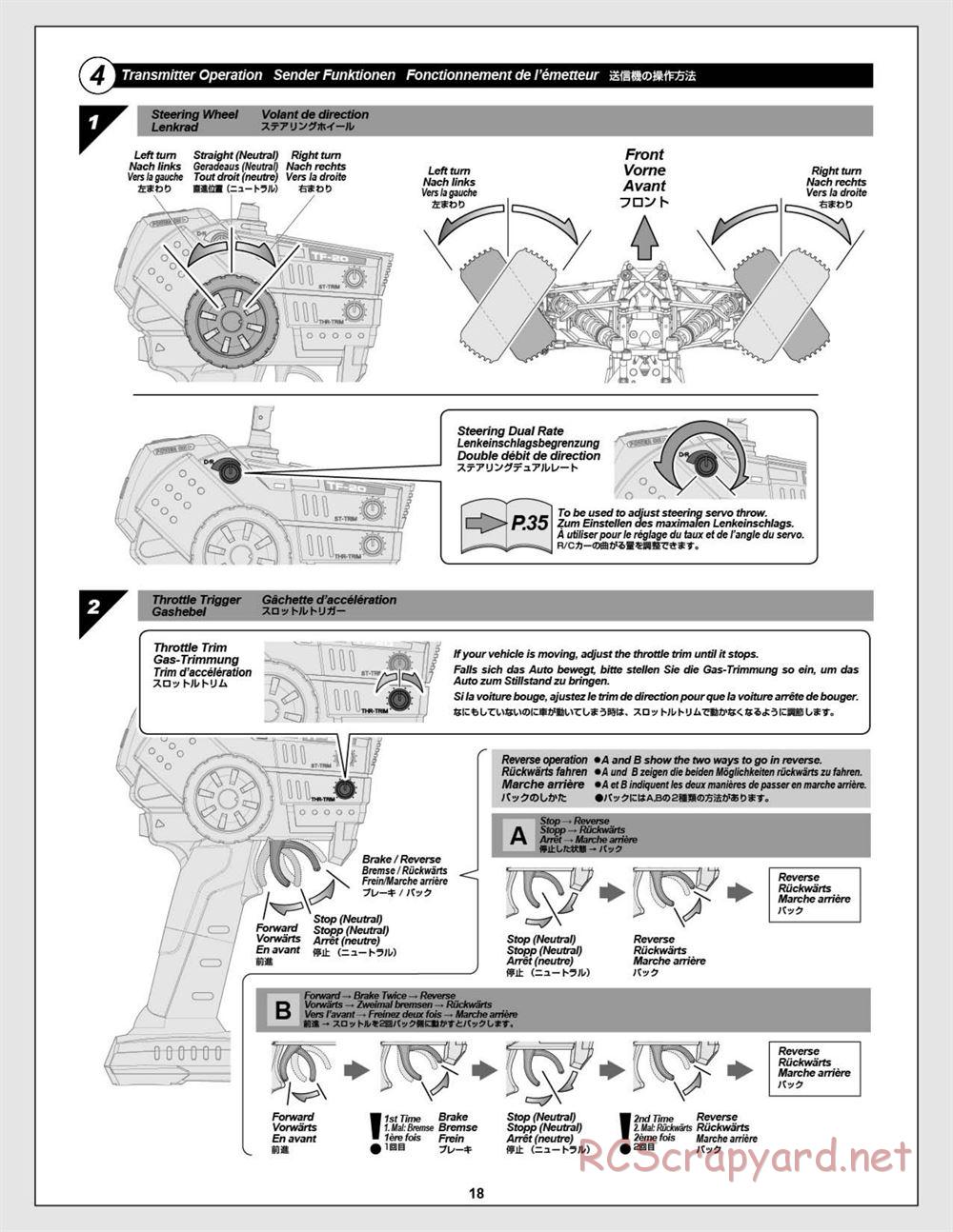 HPI - Baja 5B Flux Buggy - Manual - Page 18