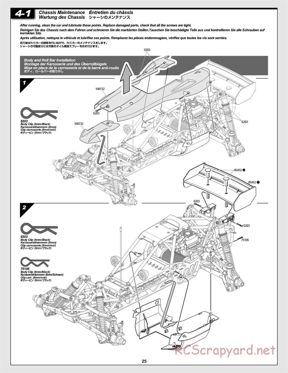 HPI - Baja 5B Flux Buggy - Manual - Page 25