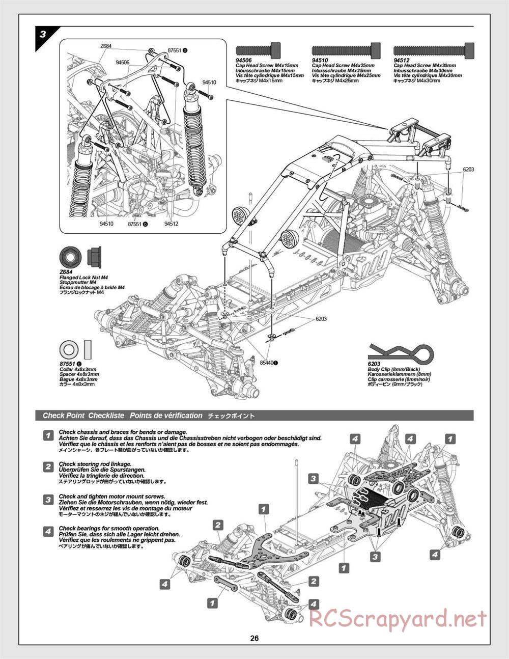 HPI - Baja 5B Flux Buggy - Manual - Page 26
