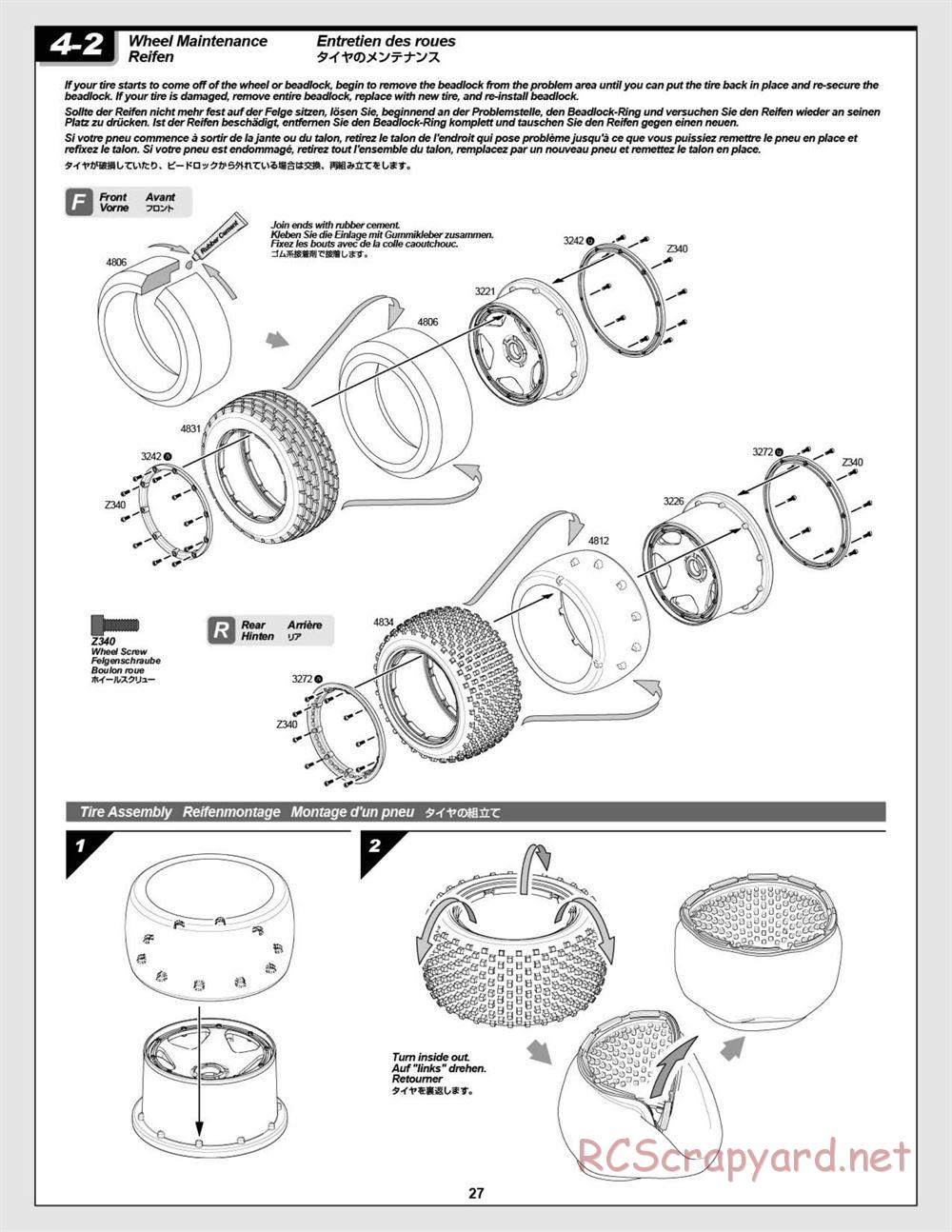 HPI - Baja 5B Flux Buggy - Manual - Page 27