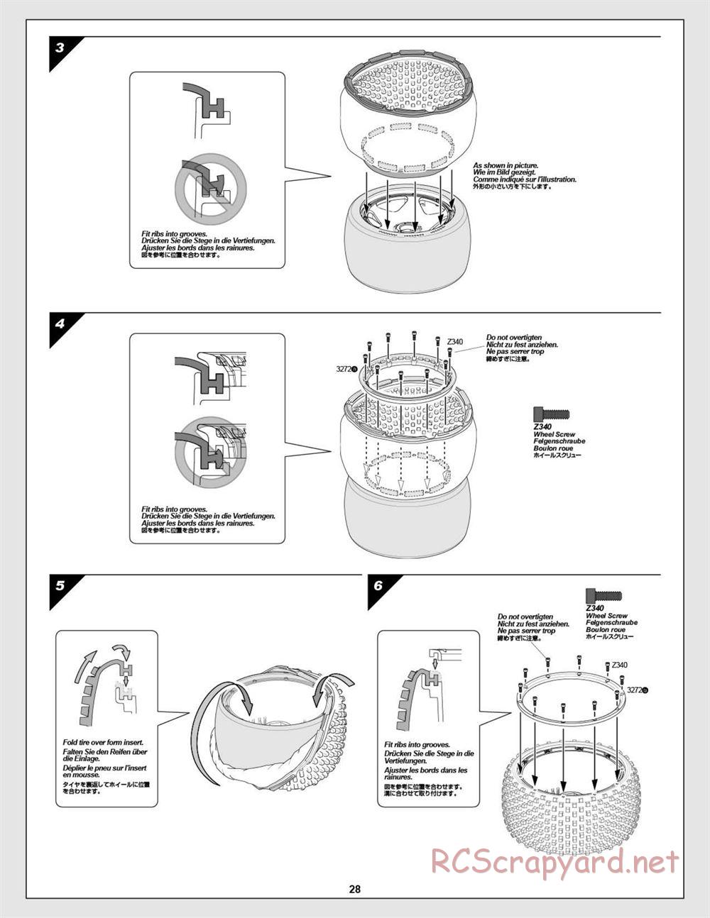 HPI - Baja 5B Flux Buggy - Manual - Page 28