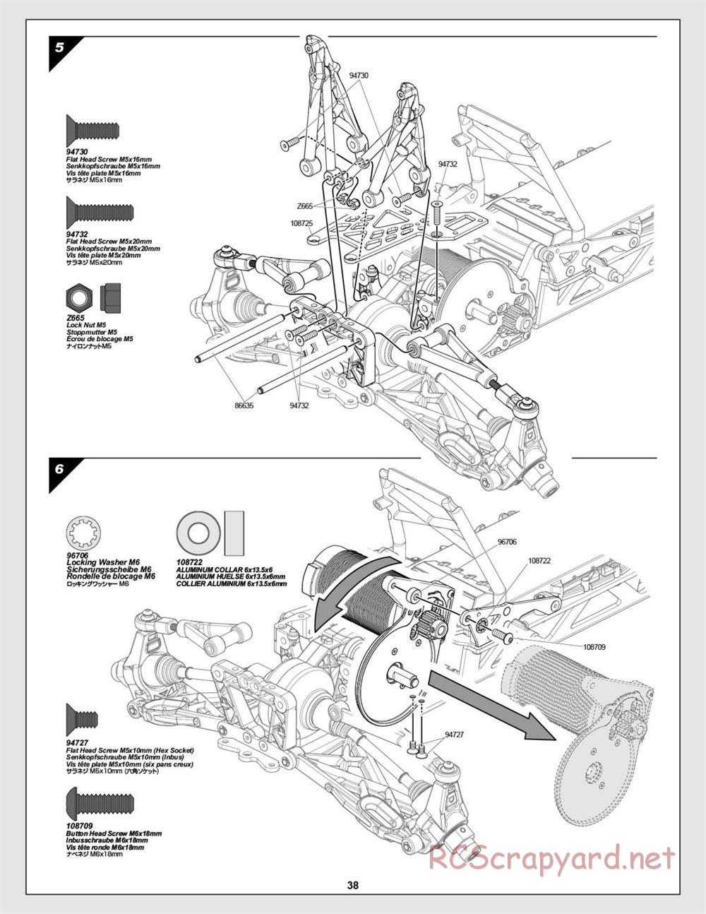 HPI - Baja 5B Flux Buggy - Manual - Page 38