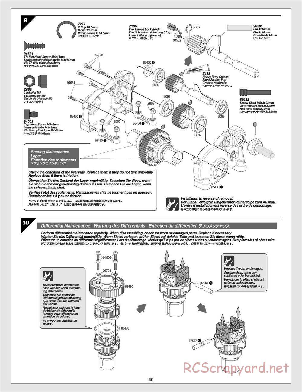 HPI - Baja 5B Flux Buggy - Manual - Page 40