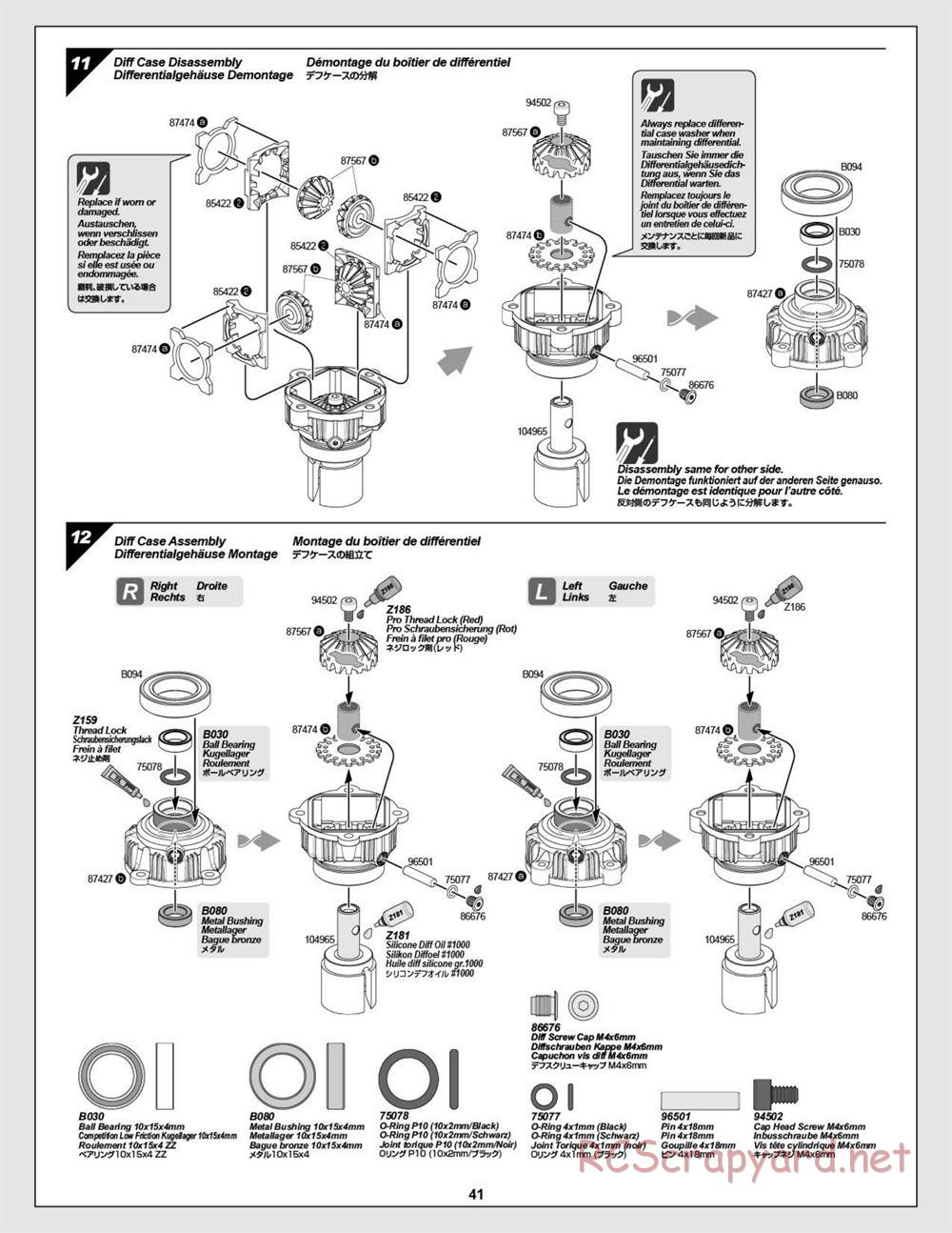 HPI - Baja 5B Flux Buggy - Manual - Page 41