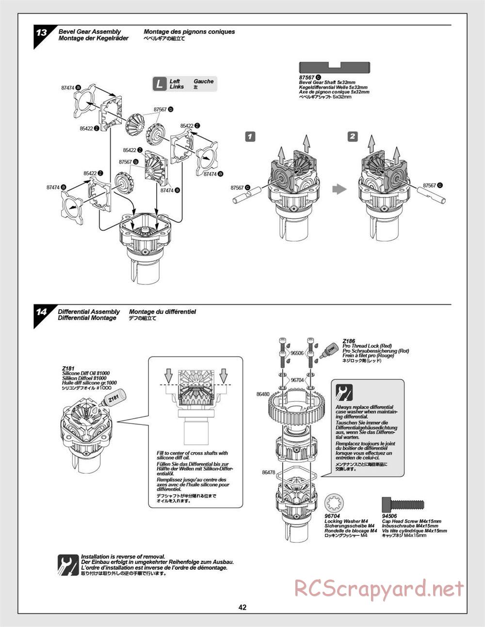 HPI - Baja 5B Flux Buggy - Manual - Page 42