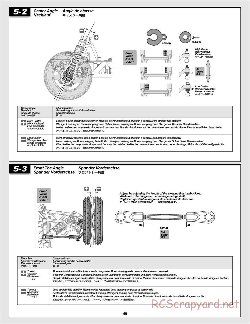 HPI - Baja 5B Flux Buggy - Manual - Page 49