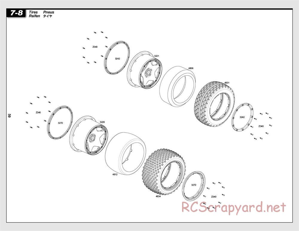 HPI - Baja 5B Flux Buggy - Exploded View - Page 59