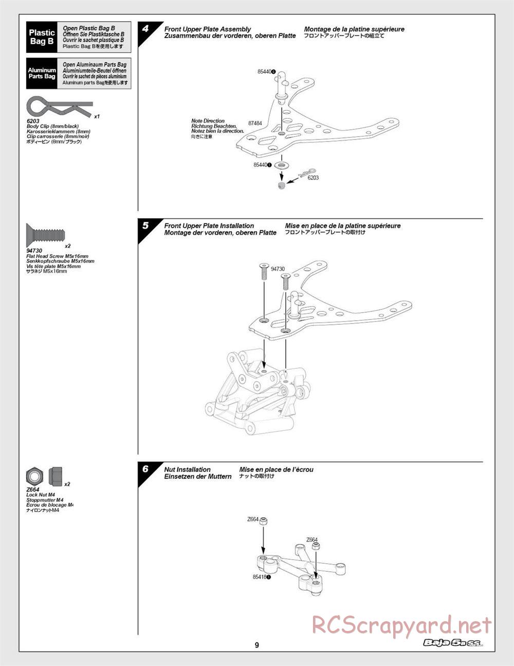HPI - Baja 5b SS - Manual - Page 9