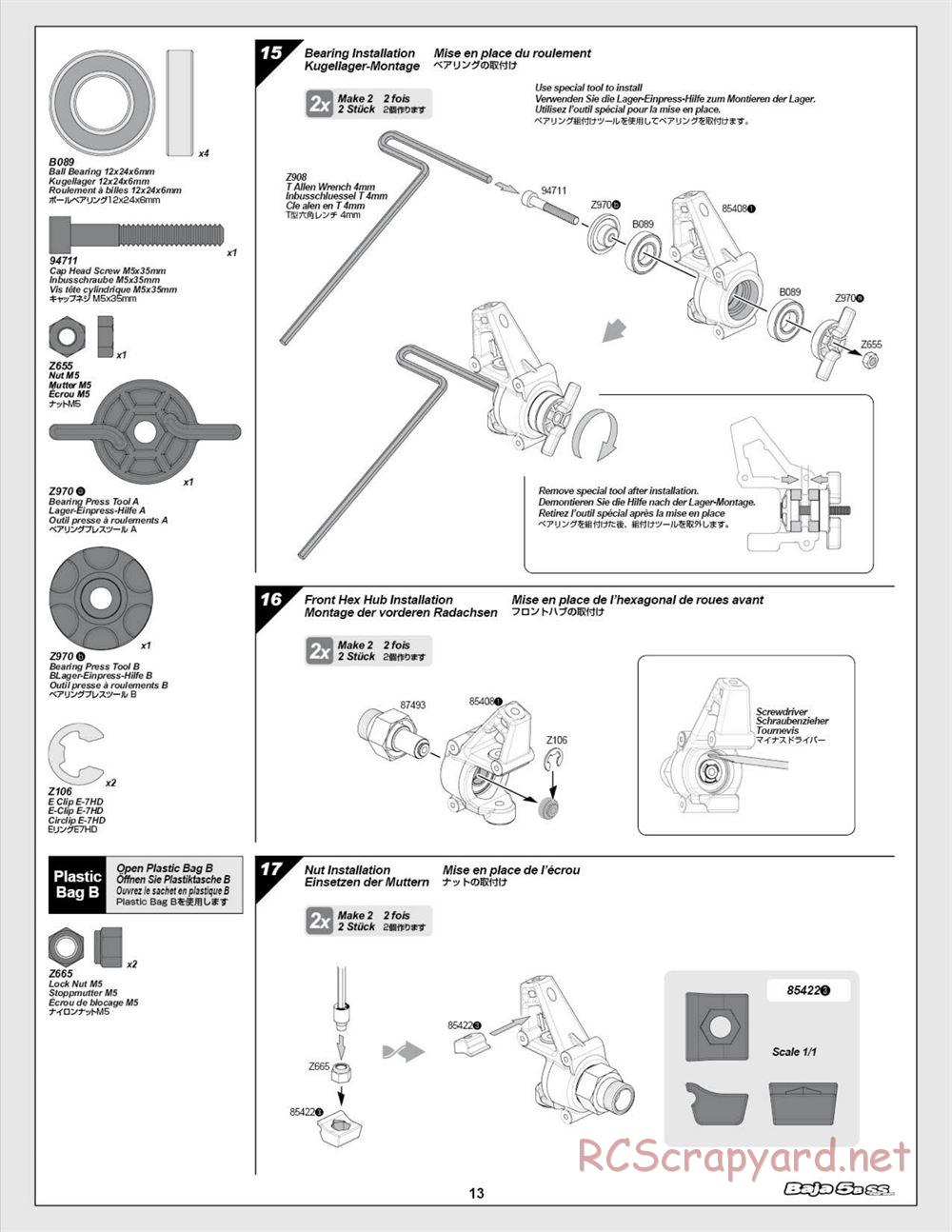 HPI - Baja 5b SS - Manual - Page 13