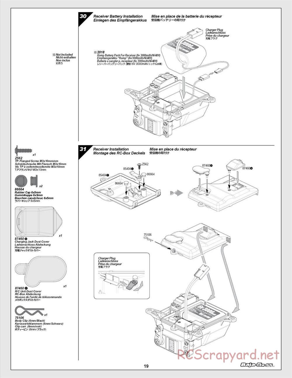 HPI - Baja 5b SS - Manual - Page 19