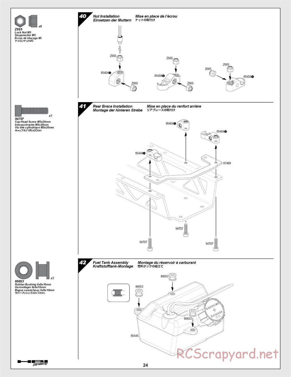 HPI - Baja 5b SS - Manual - Page 24