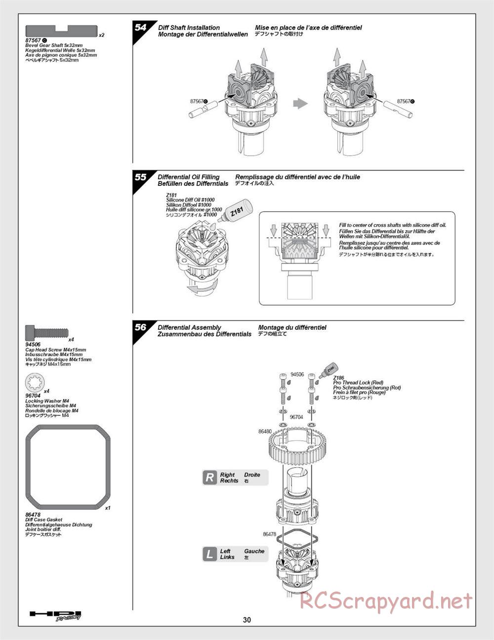 HPI - Baja 5b SS - Manual - Page 30