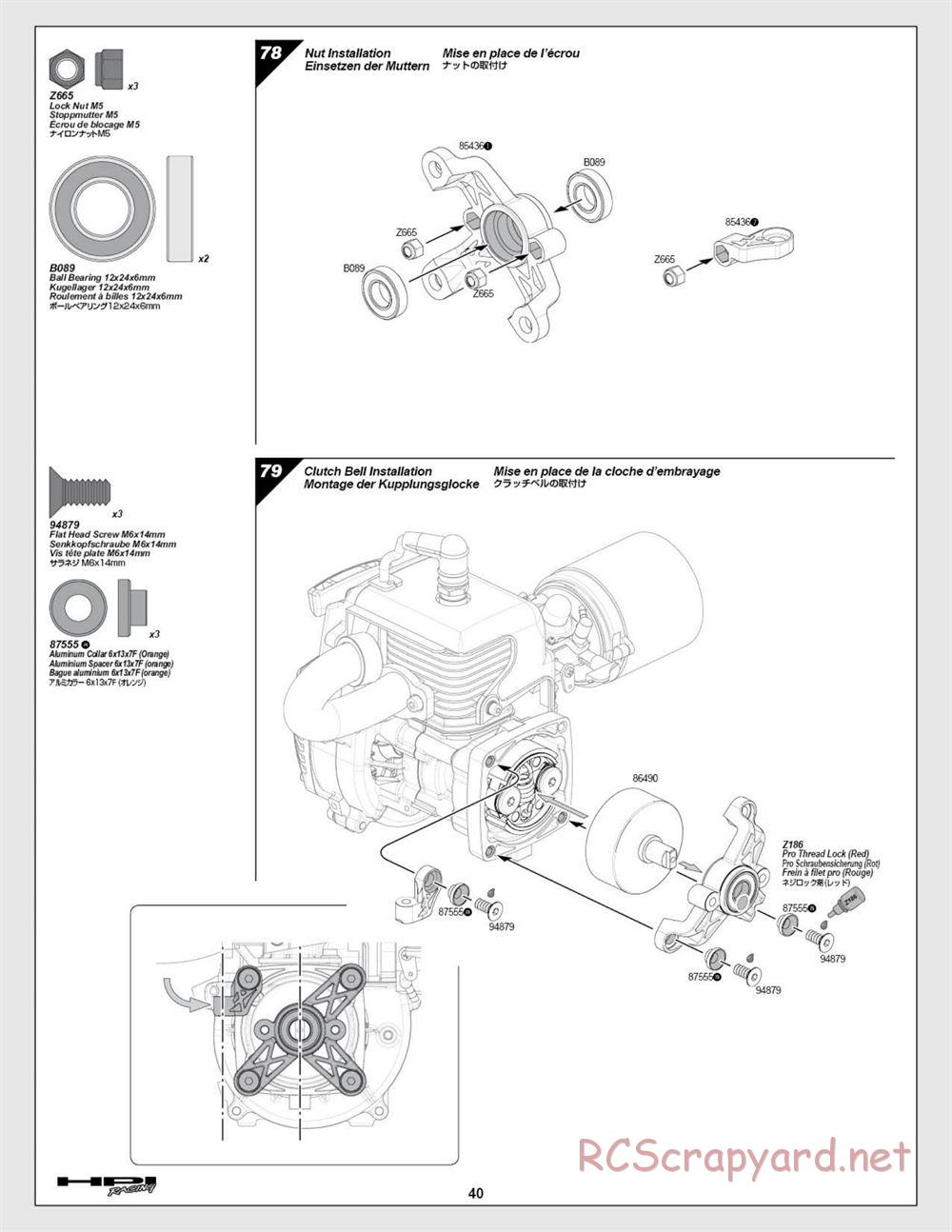 HPI - Baja 5b SS - Manual - Page 40
