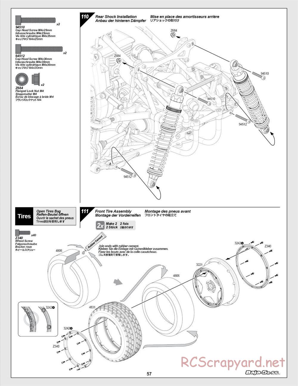 HPI - Baja 5b SS - Manual - Page 57