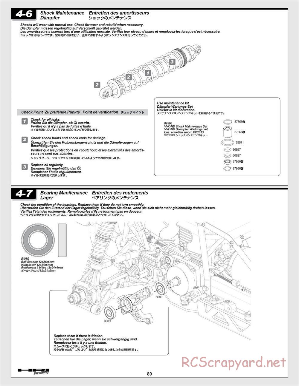 HPI - Baja 5b SS - Manual - Page 80