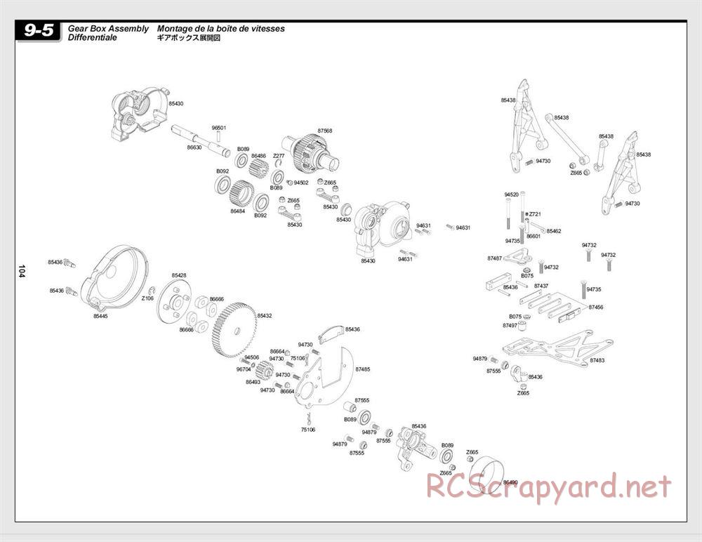 HPI - Baja 5b SS - Manual - Page 104