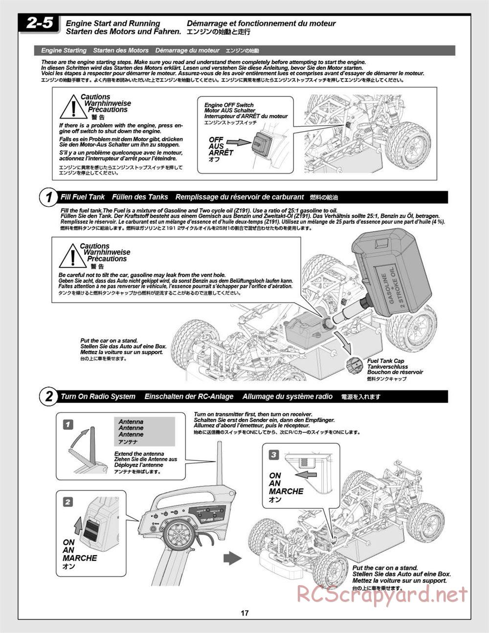 HPI - Baja 5R - Manual - Page 17