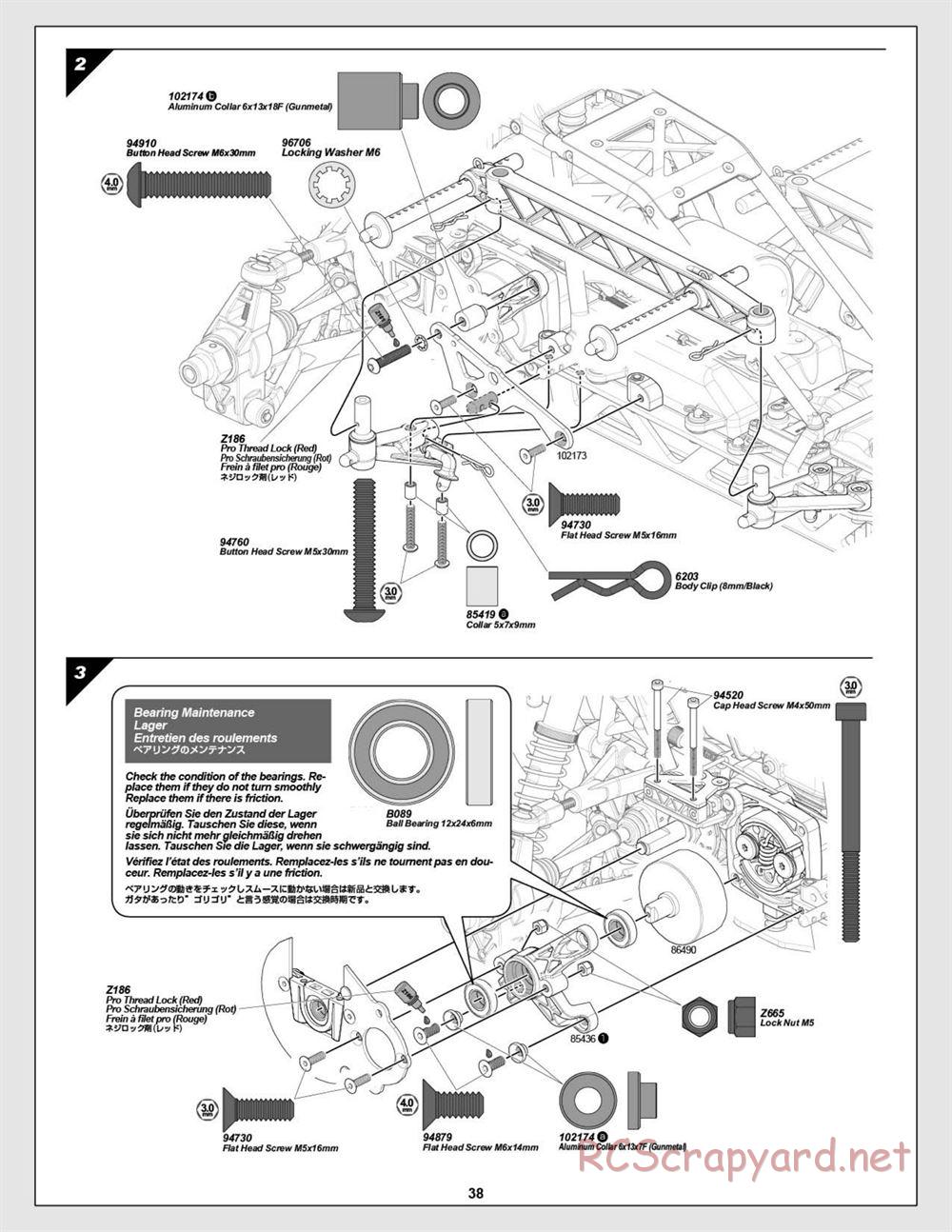 HPI - Baja 5R - Manual - Page 38