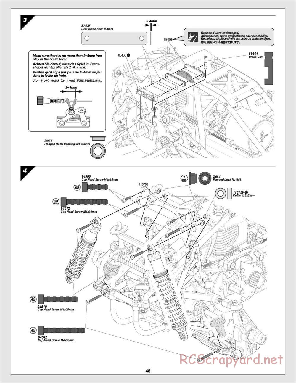 HPI - Baja 5R - Manual - Page 48
