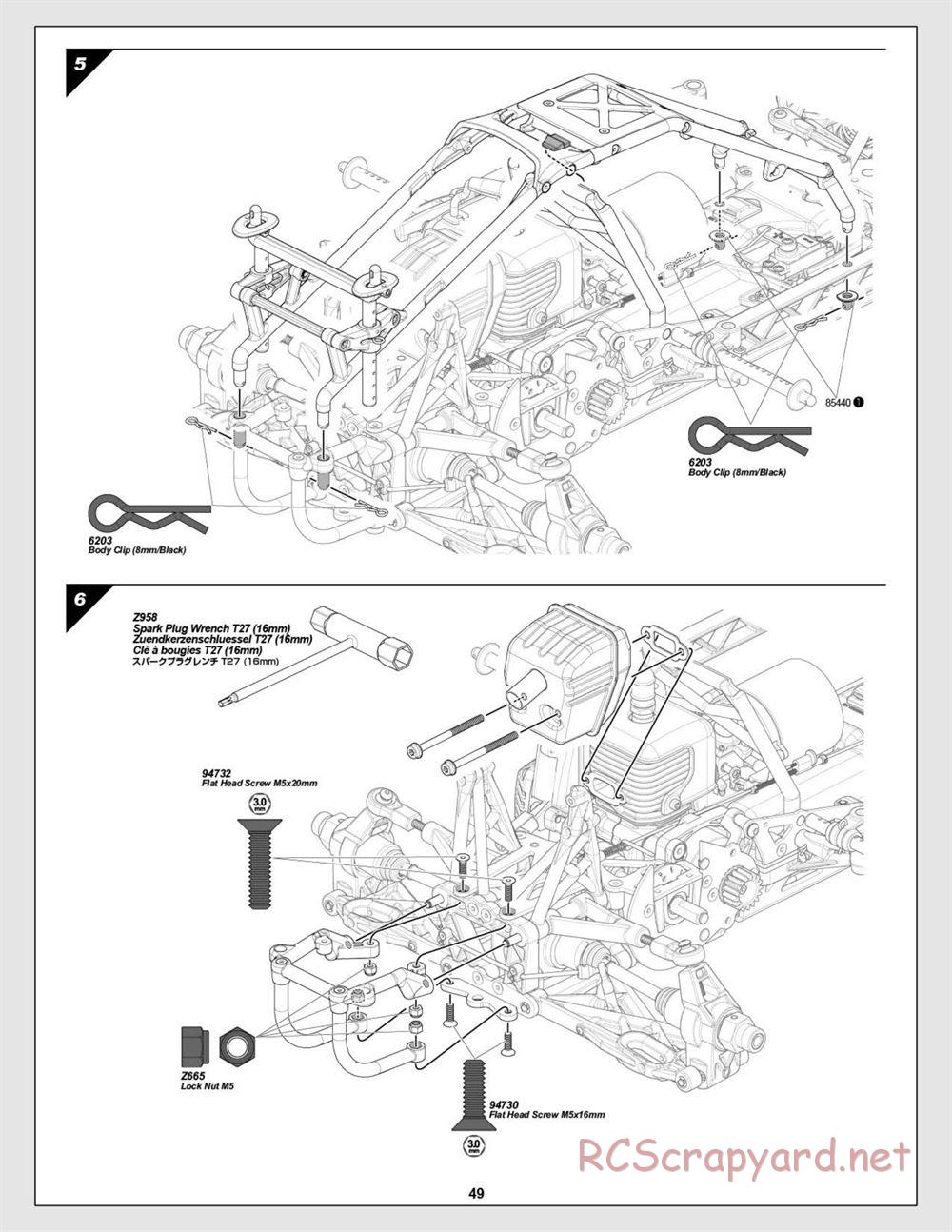 HPI - Baja 5R - Manual - Page 49
