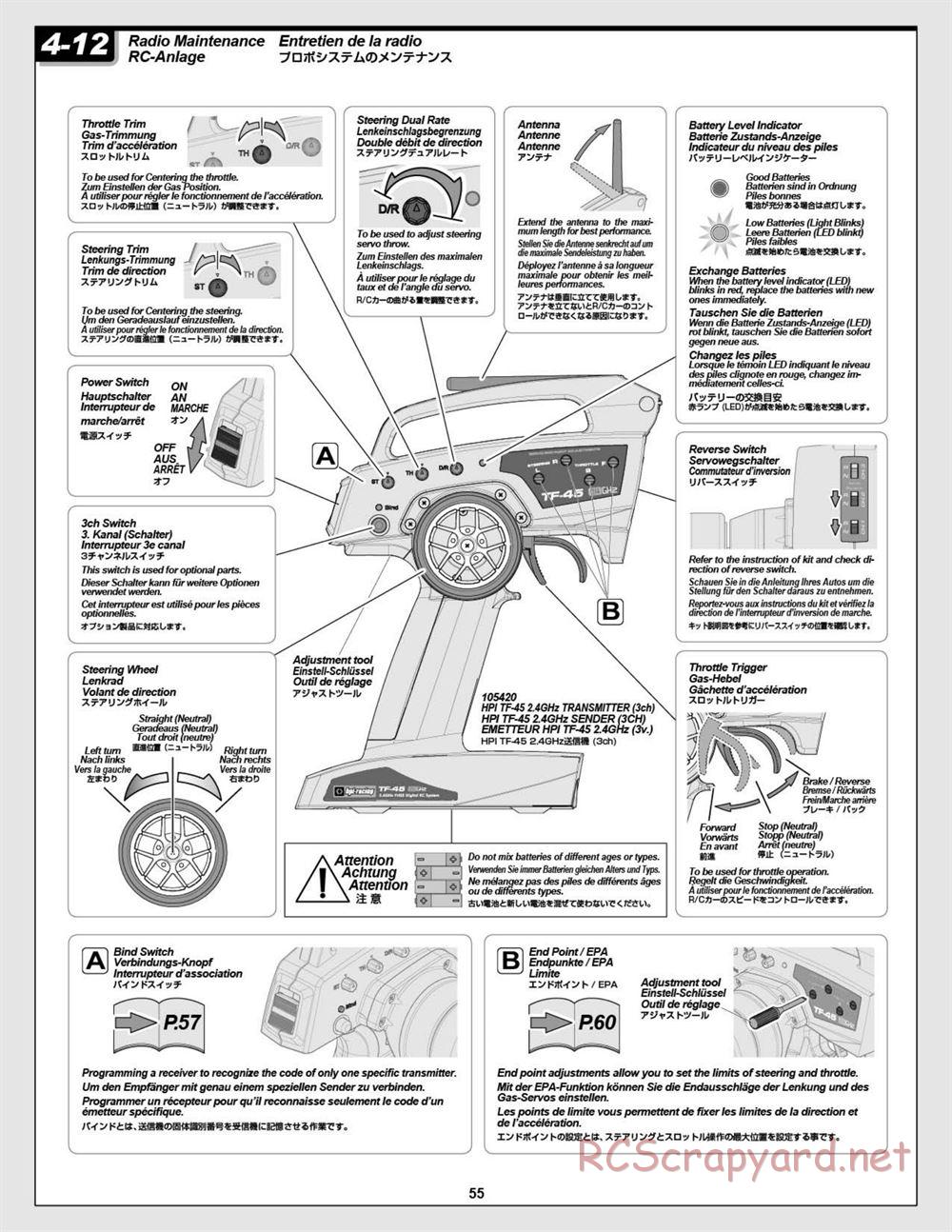 HPI - Baja 5R - Manual - Page 55