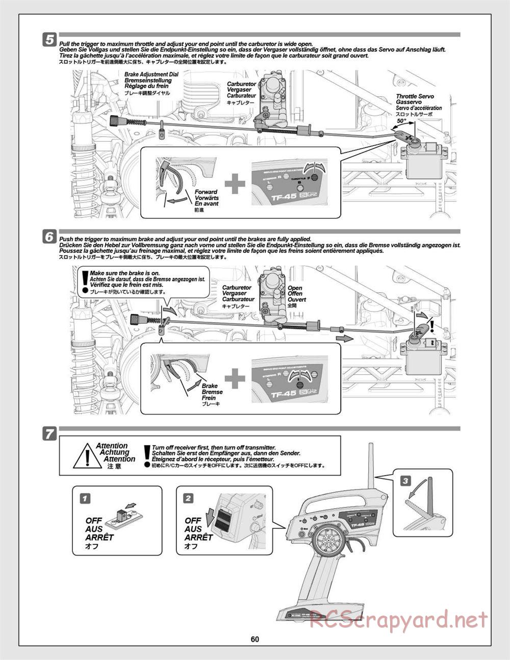 HPI - Baja 5R - Manual - Page 60