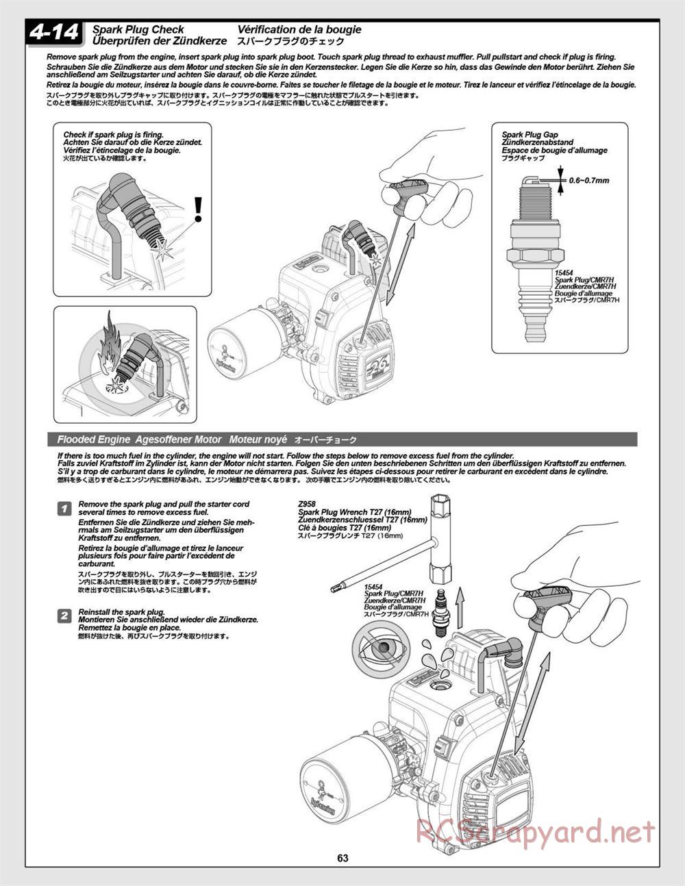 HPI - Baja 5R - Manual - Page 63