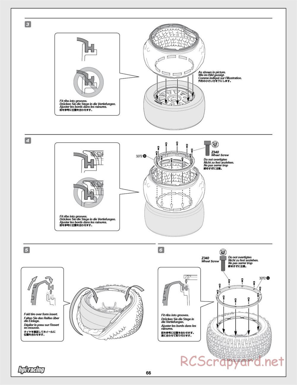 HPI - Baja 5SC SS - Exploded View - Page 66