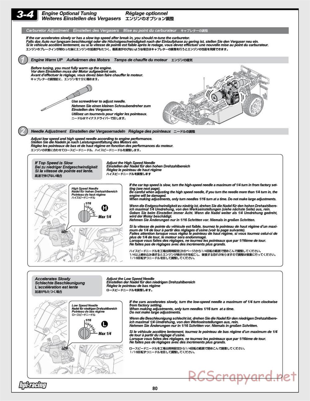 HPI - Baja 5SC SS - Exploded View - Page 80