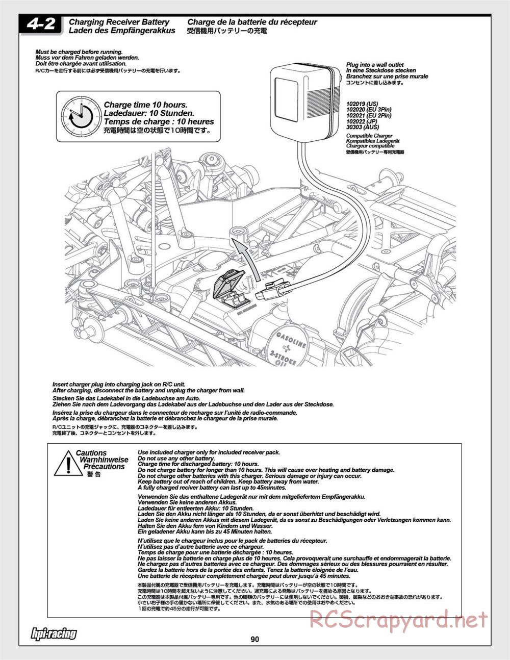 HPI - Baja 5SC SS - Exploded View - Page 90