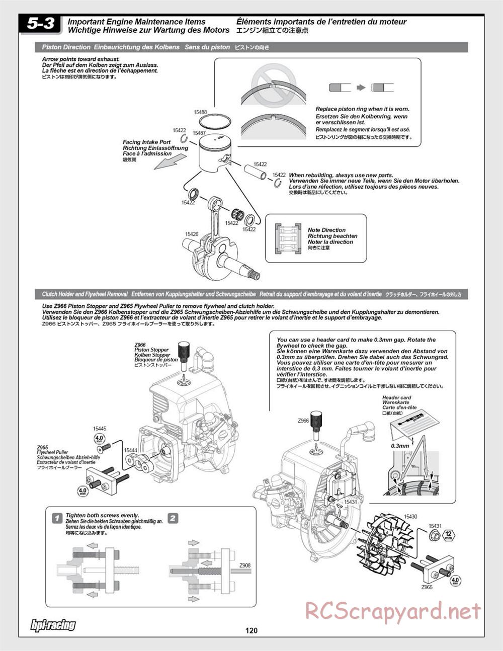 HPI - Baja 5SC SS - Exploded View - Page 120