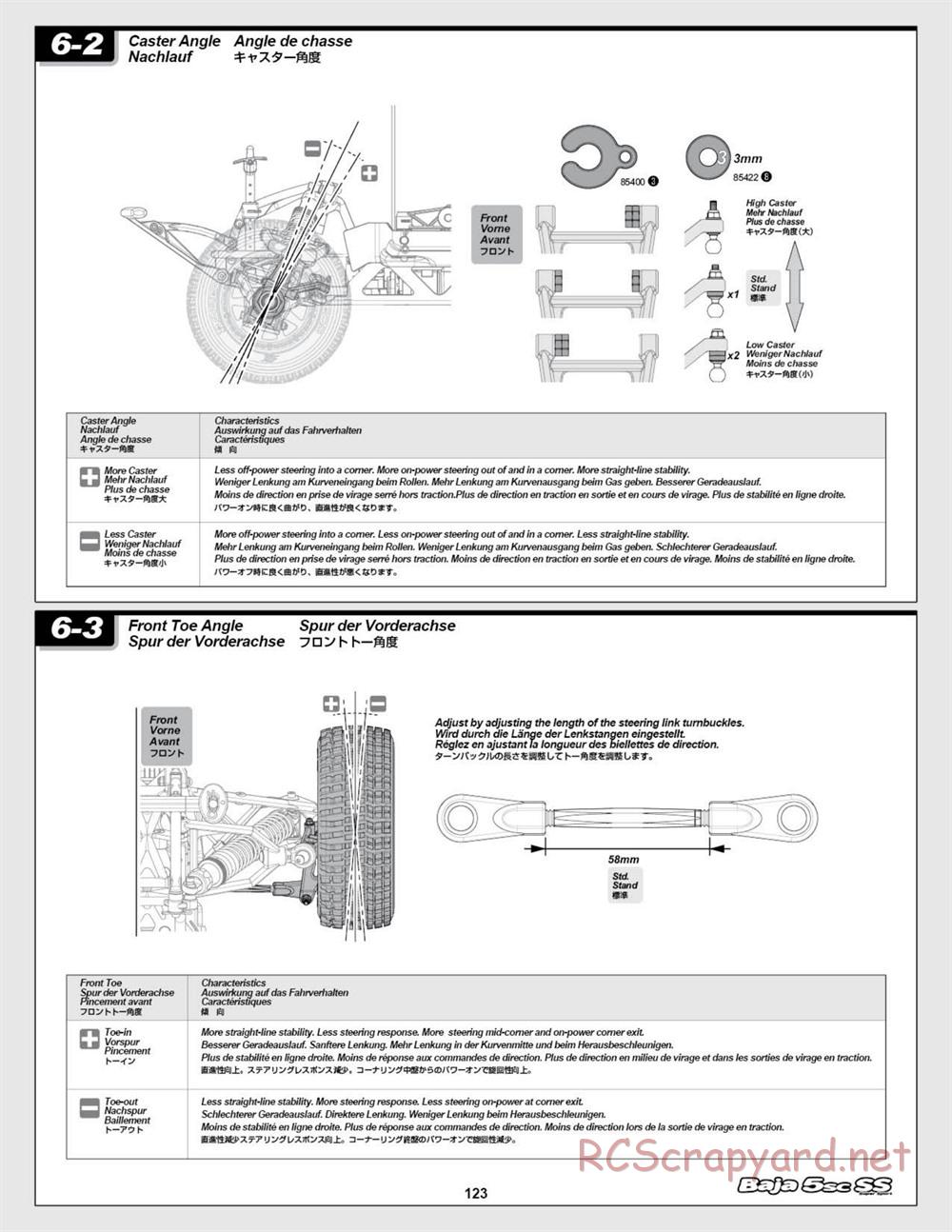 HPI - Baja 5SC SS - Exploded View - Page 123