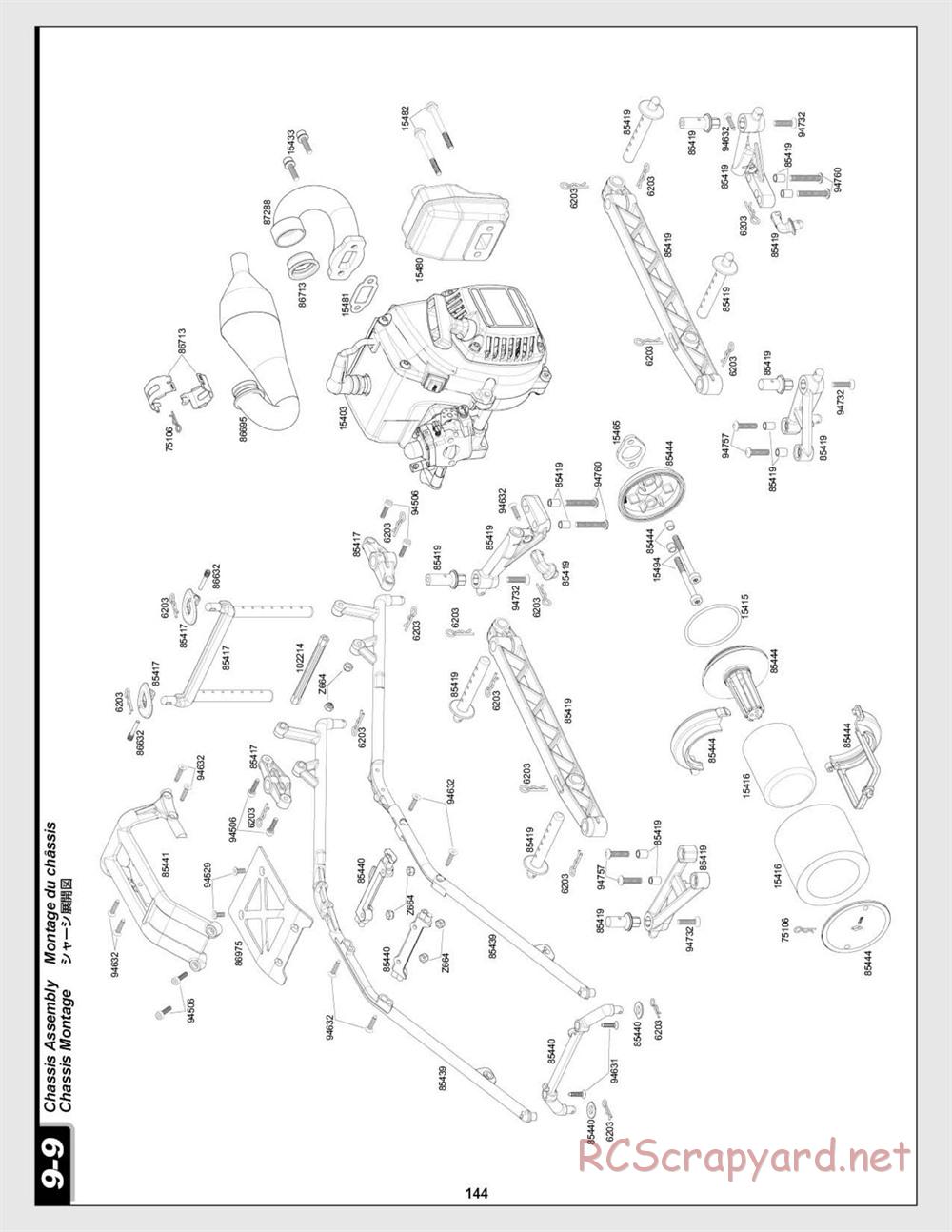 HPI - Baja 5SC SS - Exploded View - Page 144